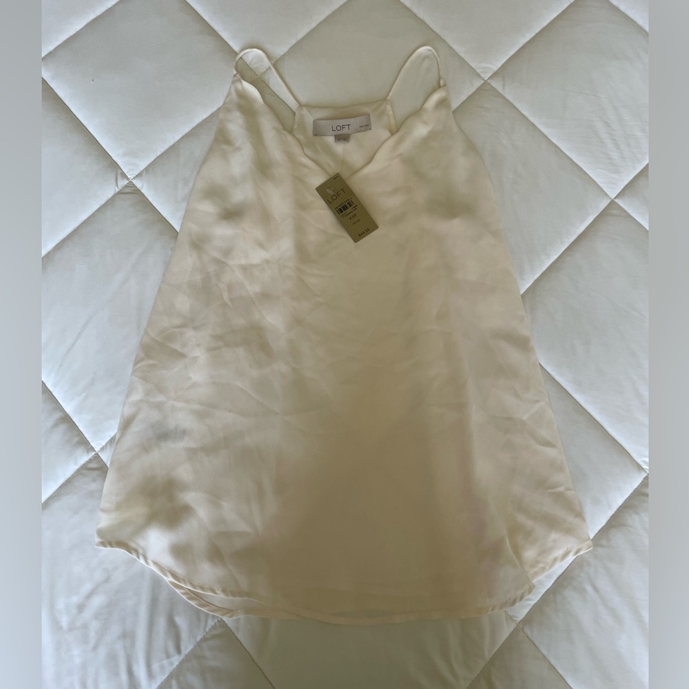 LOFT Ivory Camisole Top